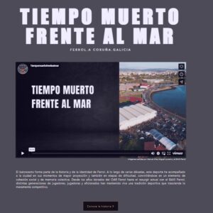 Tiempo muerto frente al mar